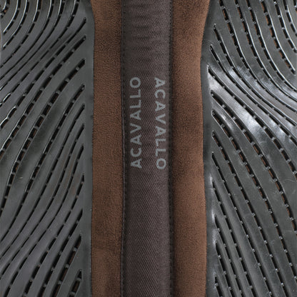 Acavallo - Underlag, memory foam, close contact, ruskind, gel grip, flat