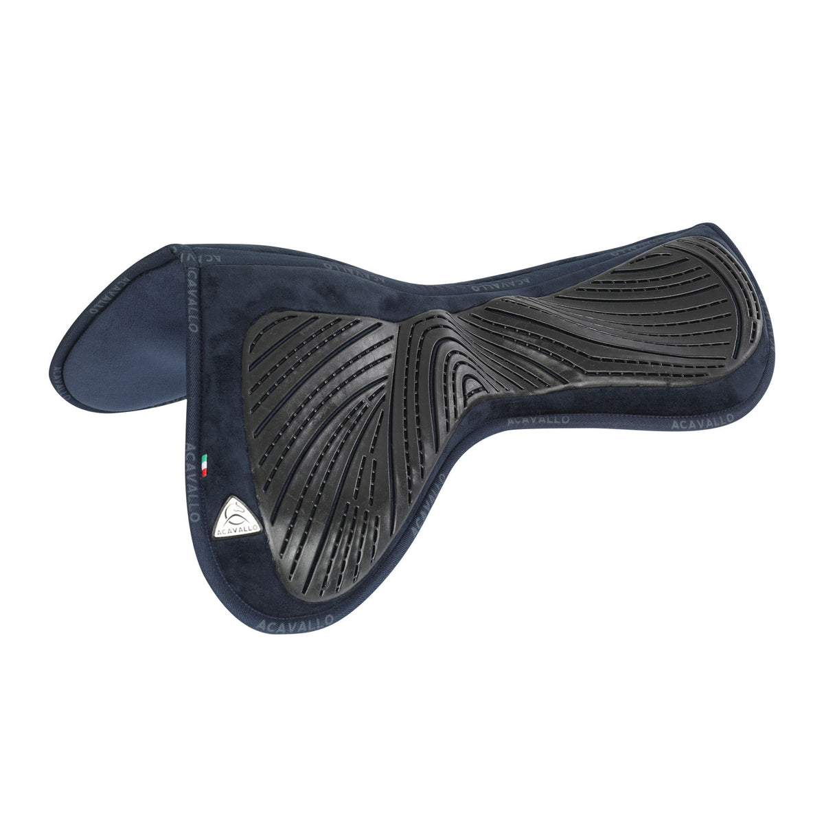 Acavallo - Underlag, memory foam, close contact, ruskind, gel grip, flat