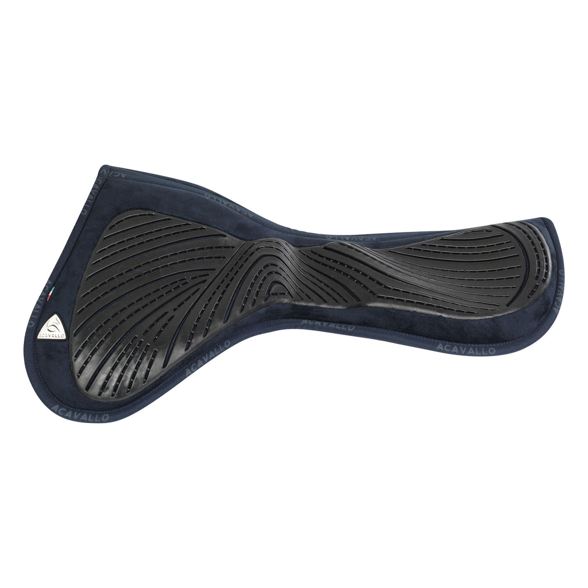 Acavallo - Underlag, memory foam, close contact, ruskind, gel grip, flat