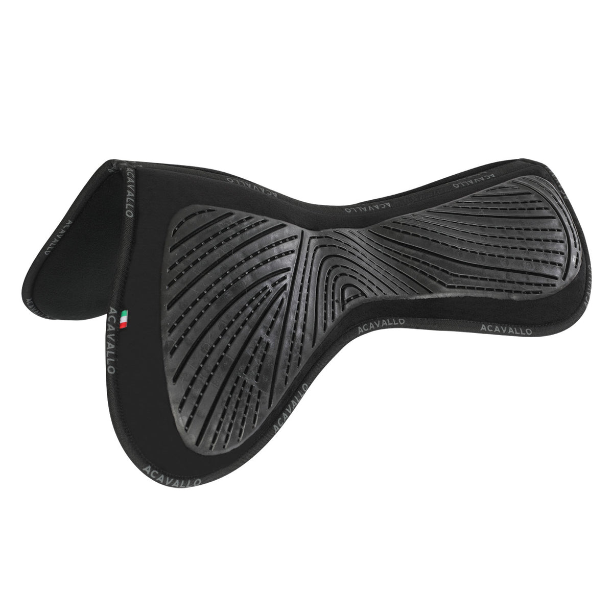 Acavallo - Underlag, memory foam, close contact, ruskind, gel grip, flat