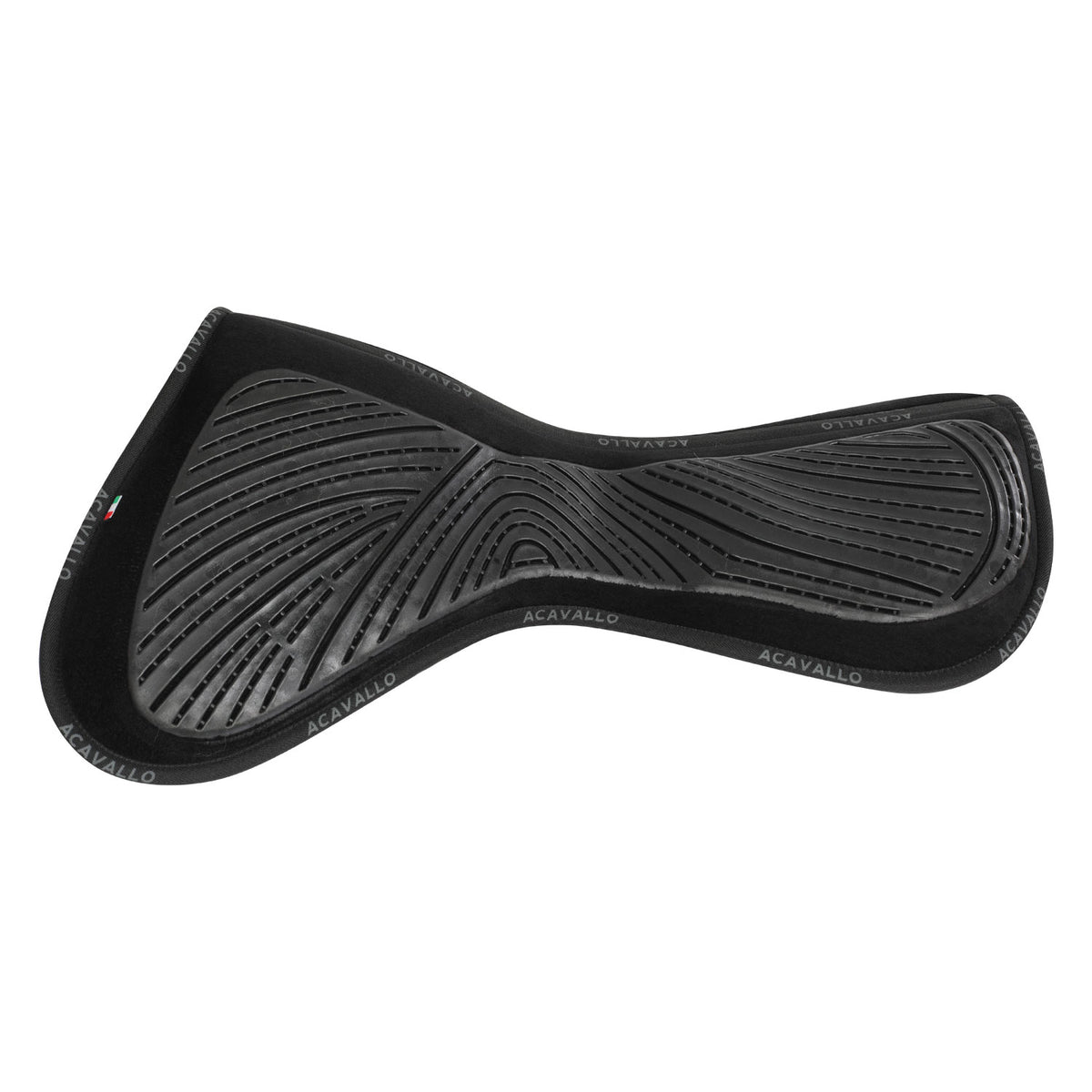 Acavallo - Underlag, memory foam, close contact, ruskind, gel grip, flat