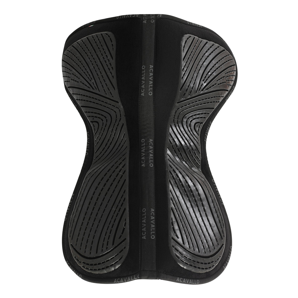 Acavallo - Underlag, memory foam, close contact, ruskind, gel grip, flat