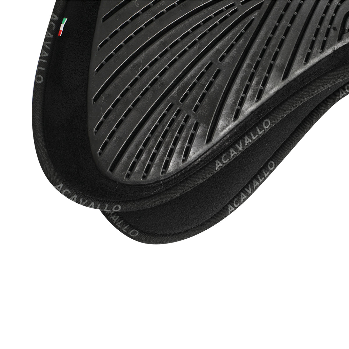 Acavallo - Underlag, memory foam, close contact, ruskind, gel grip, flat