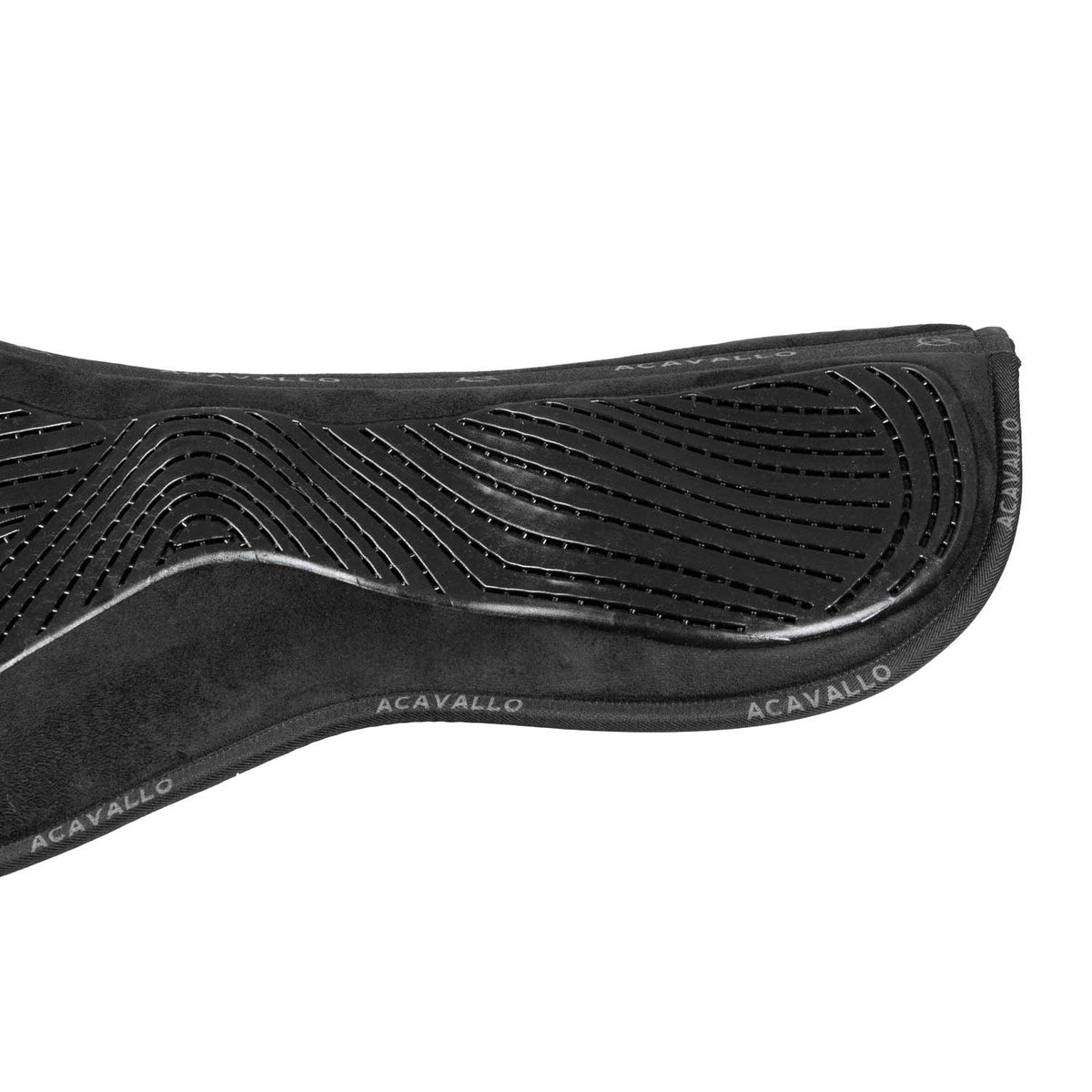 Acavallo - Dressurunderlag, memory foam, ruskind, gel grip, flat