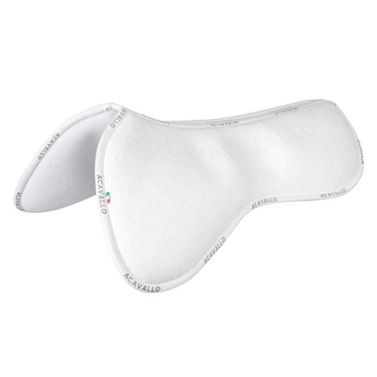 Acavallo - Underlag, memory foam, dressur, ruskind, silikone grip, flat