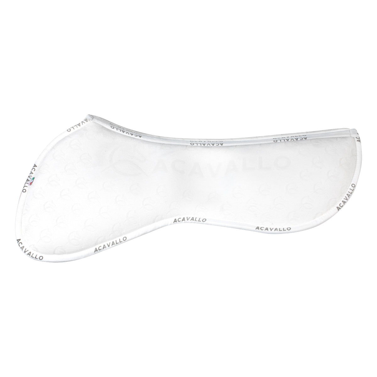 Acavallo - Underlag, memory foam, dressur, ruskind, silikone grip, flat