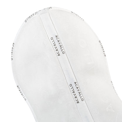 Acavallo - Underlag, memory foam, dressur, ruskind, silikone grip, flat