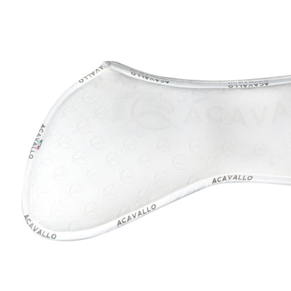 Acavallo - Underlag, memory foam, dressur, ruskind, silikone grip, flat