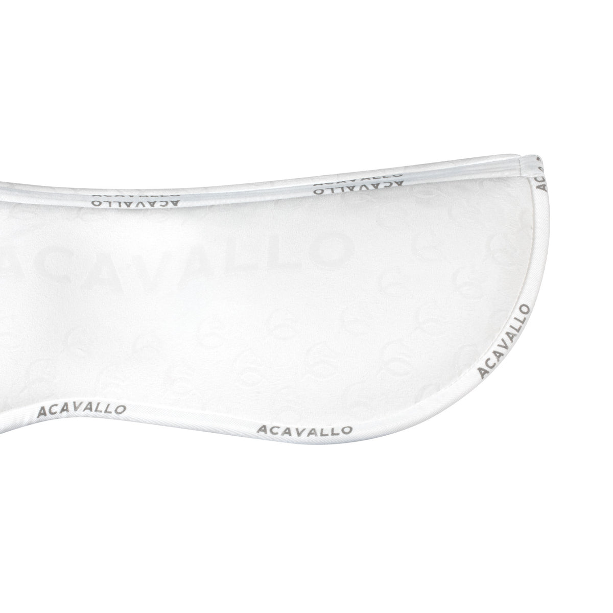 Acavallo - Underlag, memory foam, dressur, ruskind, silikone grip, flat