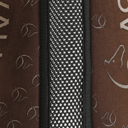 Acavallo - Underlag, memory foam, dressur, ruskind, silikone grip, flat