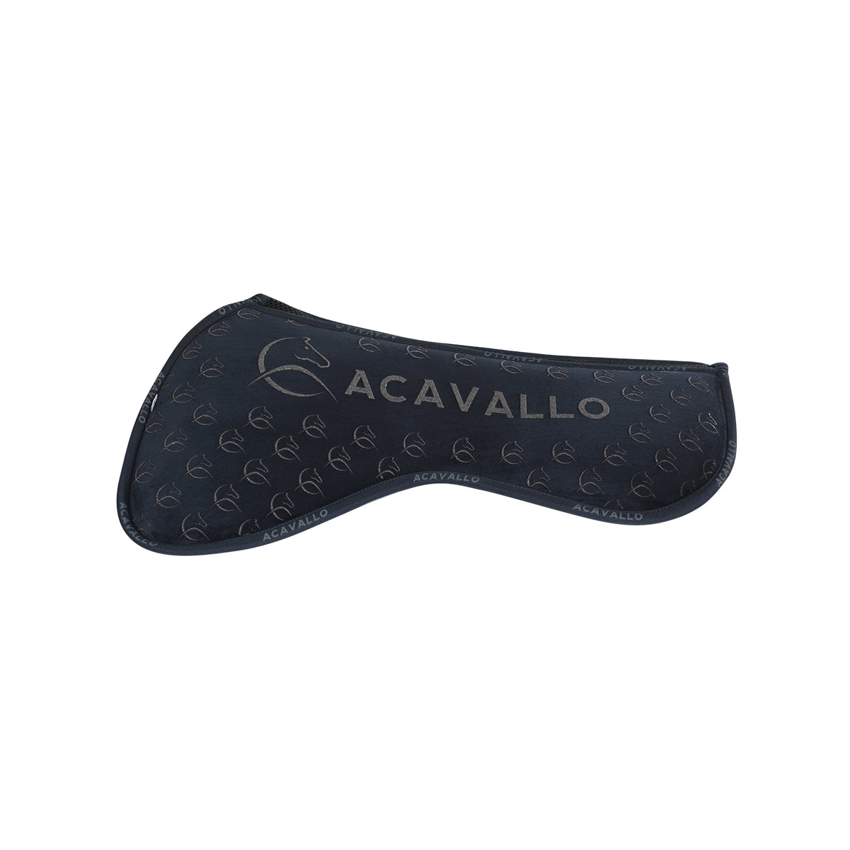 Acavallo - Underlag, memory foam, dressur, ruskind, silikone grip, flat
