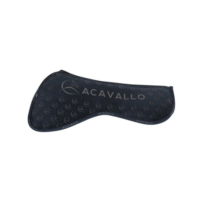 Acavallo - Underlag, memory foam, dressur, ruskind, silikone grip, flat