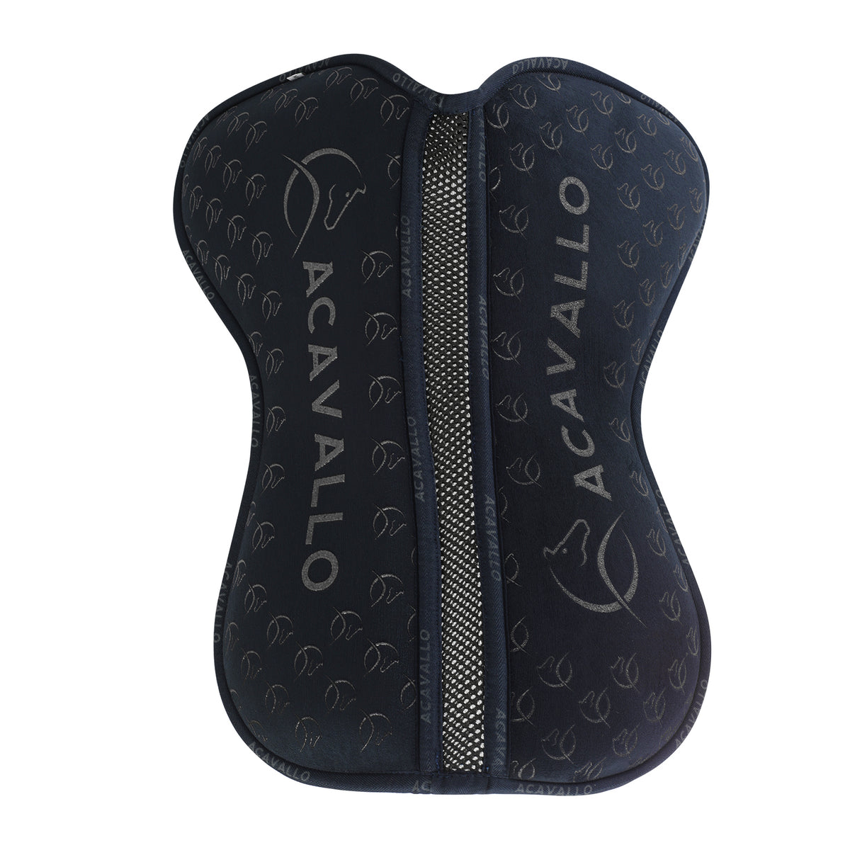 Acavallo - Underlag, memory foam, dressur, ruskind, silikone grip, flat