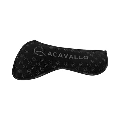 Acavallo - Underlag, memory foam, dressur, ruskind, silikone grip, flat