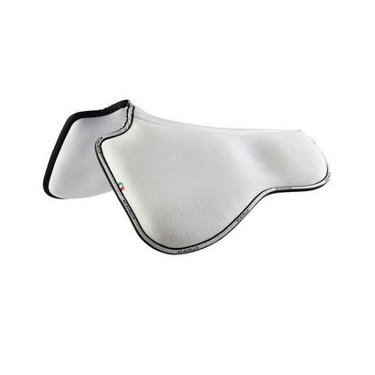 Acavallo - Underlag, memory foam, dressur, ruskind, indvendig silikone grip, flat