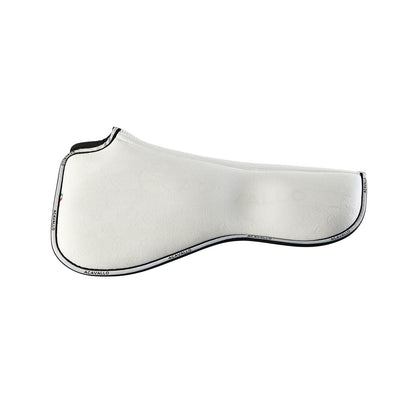 Acavallo - Underlag, memory foam, dressur, ruskind, indvendig silikone grip, flat