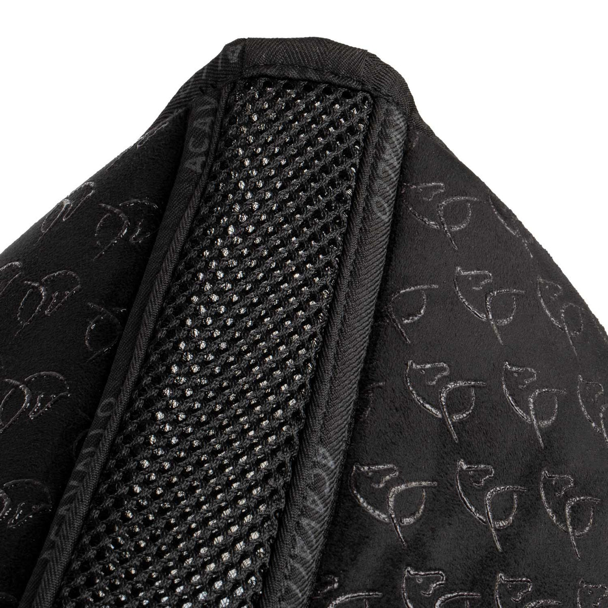 Acavallo - Underlag, memory foam, dressur, ruskind, indvendig silikone grip, flat