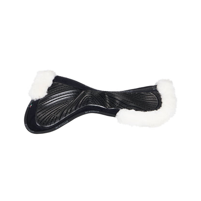 Acavallo - Underlag, memory foam, close contact, cut-out lammeskind, gel grip, flat
