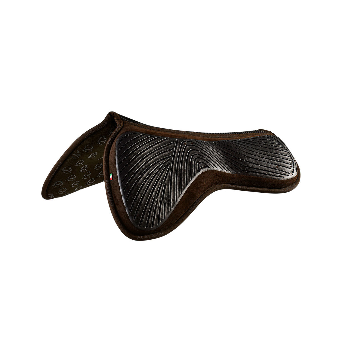 Acavallo - Underlag, memory foam, close contact, ruskind, dobbeltsidet grip, flat