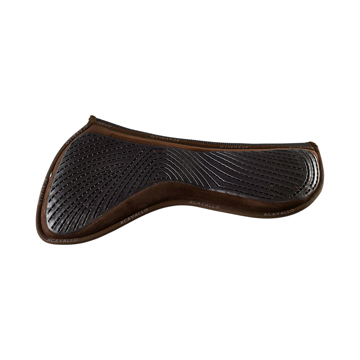 Acavallo - Underlag, memory foam, close contact, ruskind, dobbeltsidet grip, flat