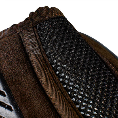 Acavallo - Underlag, memory foam, close contact, ruskind, dobbeltsidet grip, flat