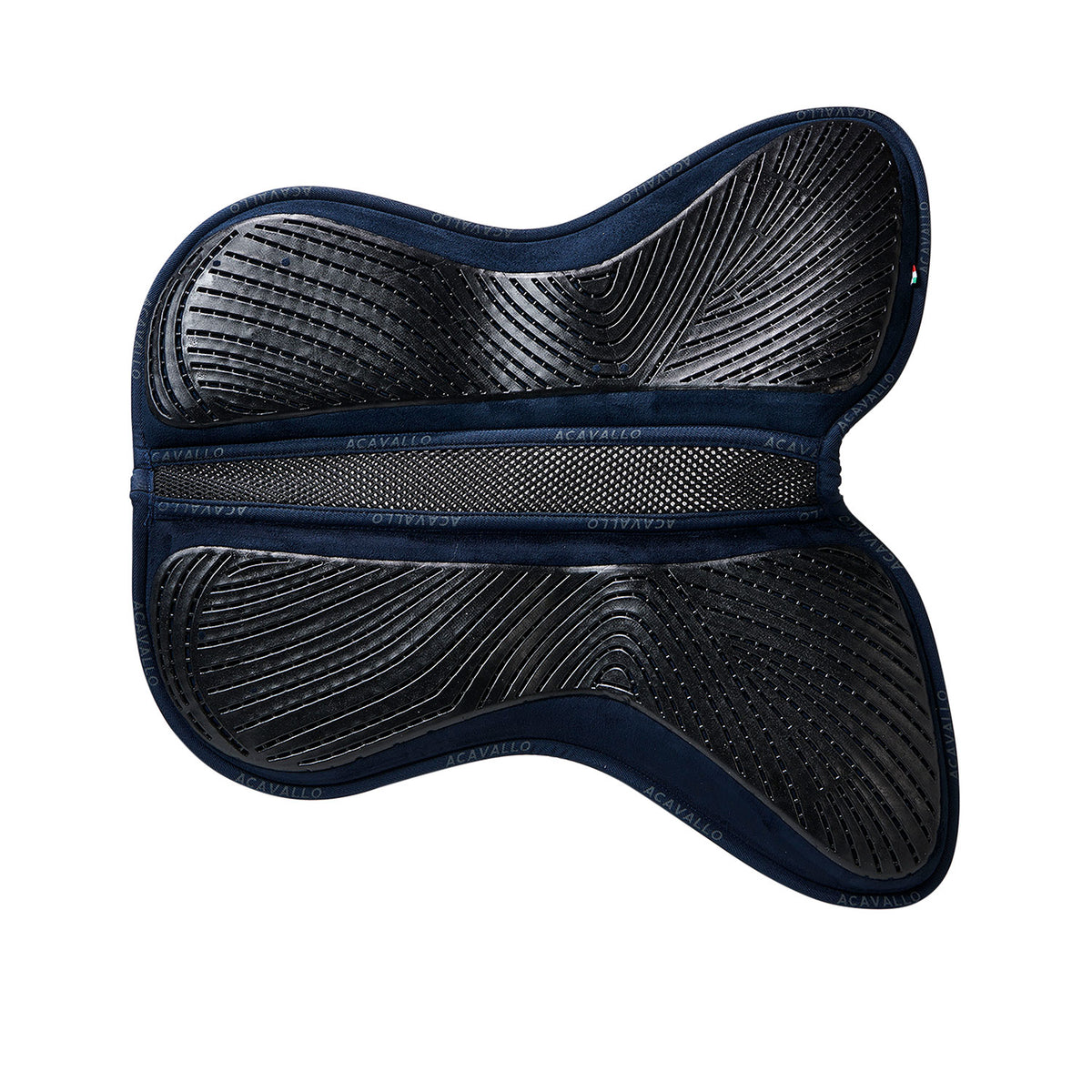 Acavallo - Underlag, memory foam, close contact, ruskind, dobbeltsidet grip, flat