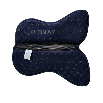 Acavallo - Underlag, memory foam, close contact, ruskind, dobbeltsidet grip, flat