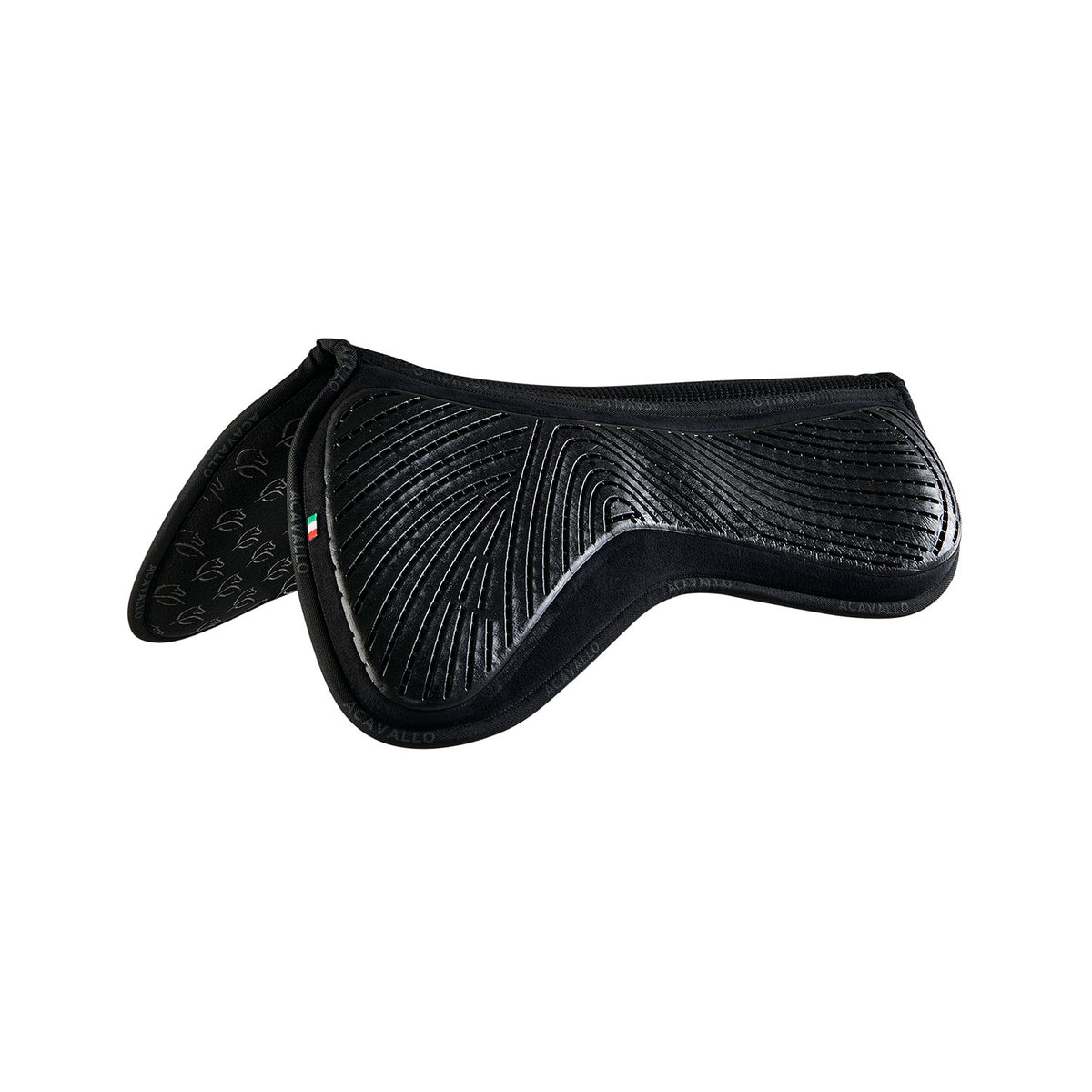 Acavallo - Underlag, memory foam, close contact, ruskind, dobbeltsidet grip, flat