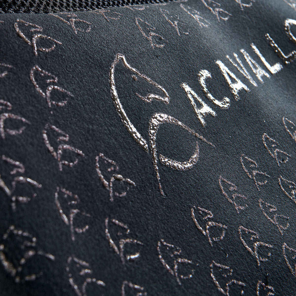 Acavallo - Underlag, memory foam, dressur, ruskind, dobbeltsidet grip, flat