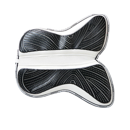 Acavallo - Underlag, memory foam, close contact, ruskind, gel grip, flat (3D)