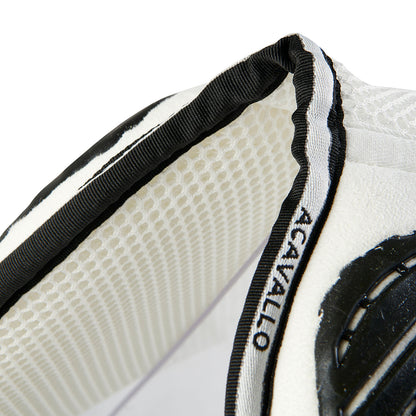 Acavallo - Underlag, memory foam, close contact, ruskind, gel grip, flat (3D)