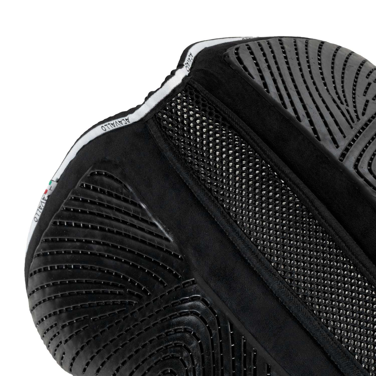 Acavallo - Underlag, memory foam, close contact, ruskind, gel grip, flat (3D)