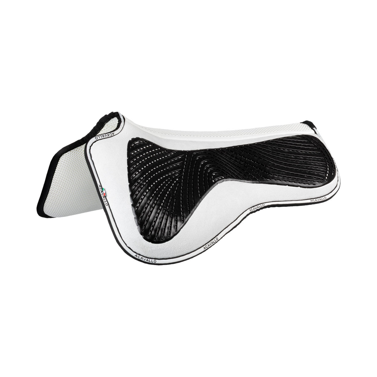 Acavallo - Underlag, memory foam, dressur, ruskind, gel grip, flat