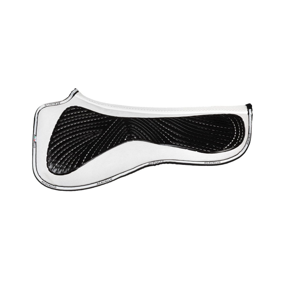 Acavallo - Underlag, memory foam, dressur, ruskind, gel grip, flat