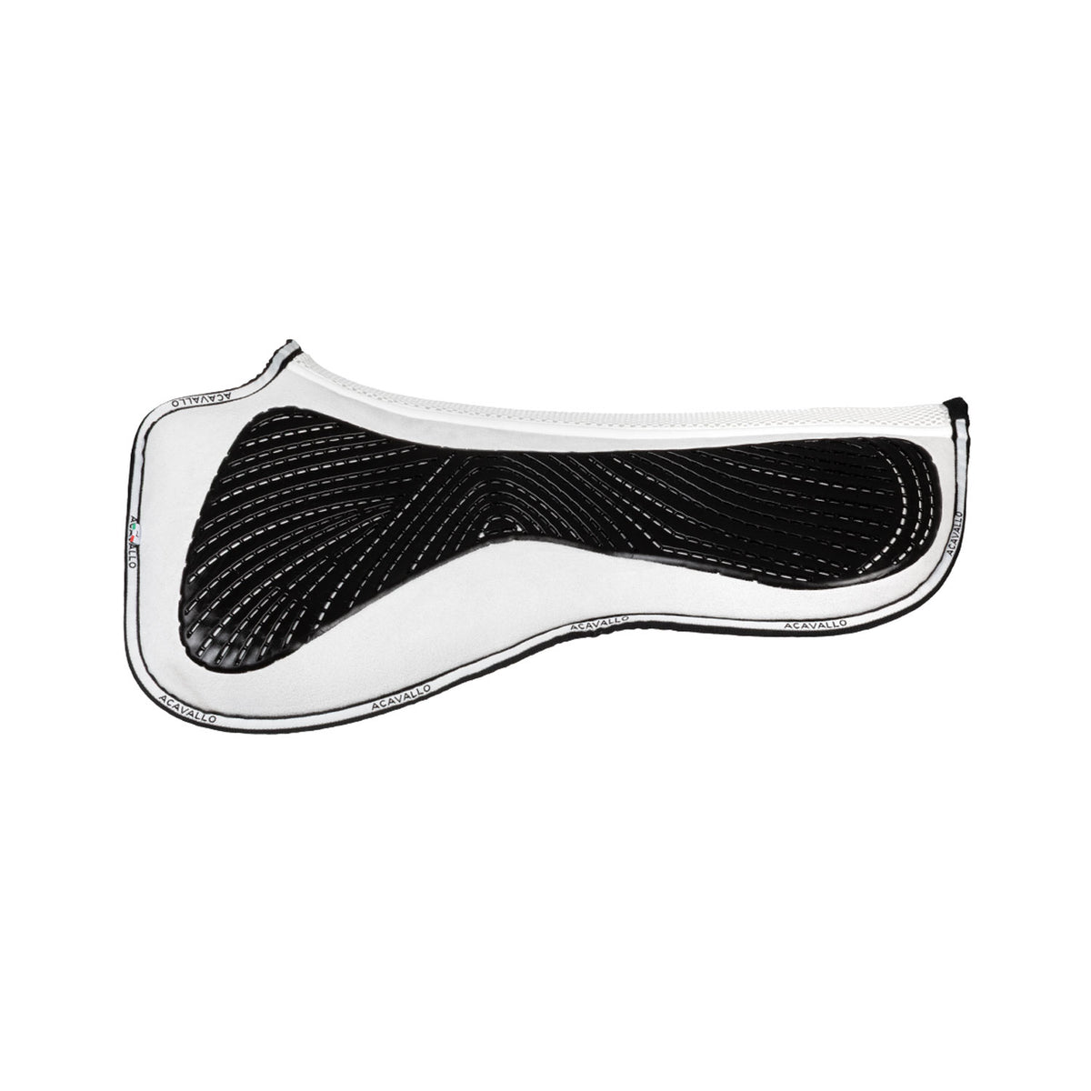 Acavallo - Underlag, memory foam, dressur, ruskind, gel grip, flat