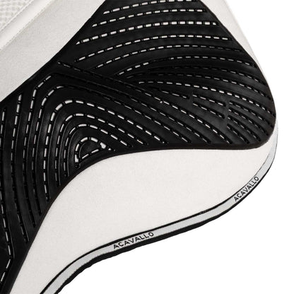 Acavallo - Underlag, memory foam, dressur, ruskind, gel grip, flat