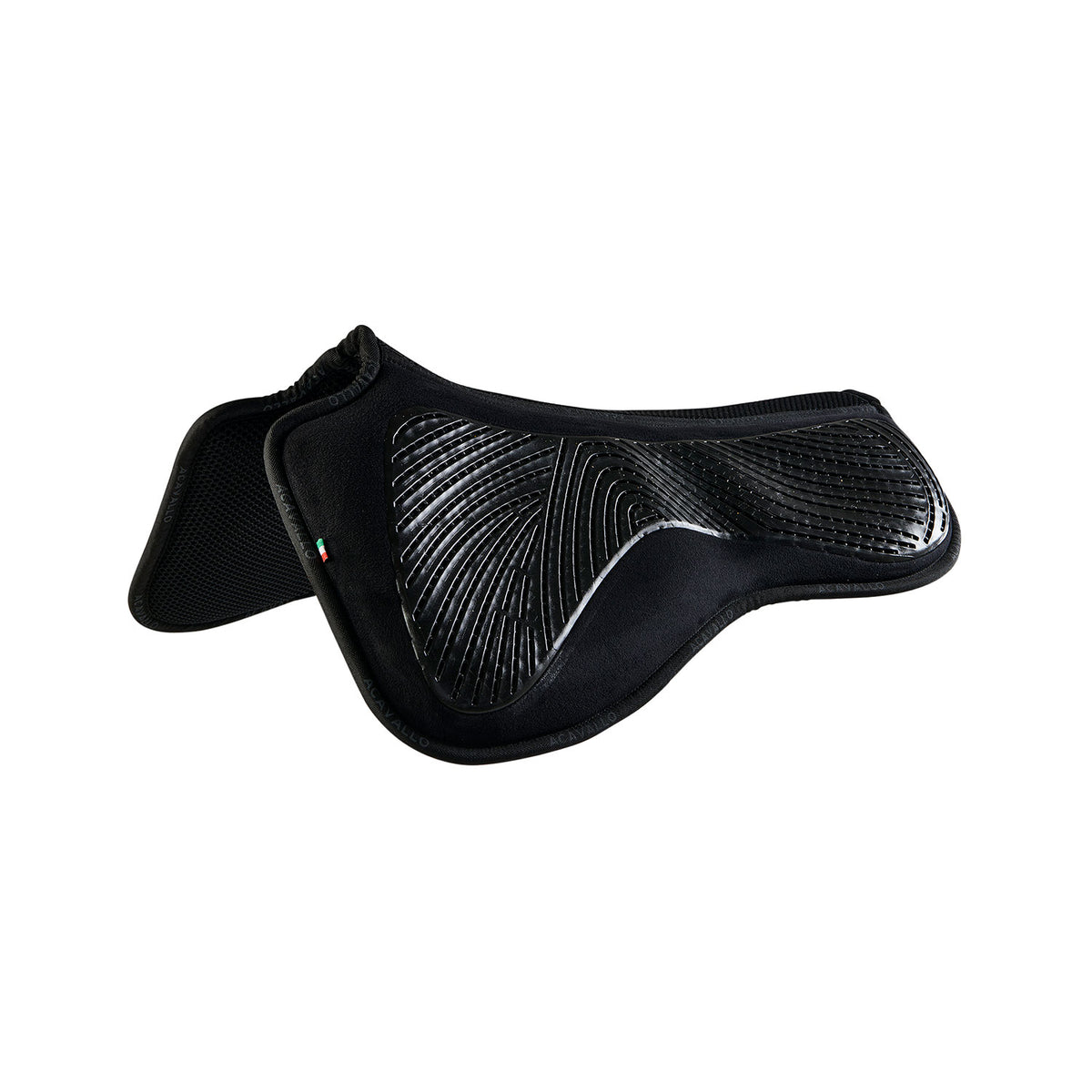 Acavallo - Underlag, memory foam, dressur, ruskind, gel grip, flat
