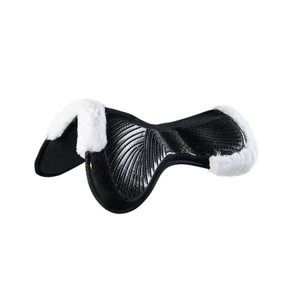 Acavallo - Underlag, memory foam, close contact, cut-out kunstigt lammeskind, gel grip, flat