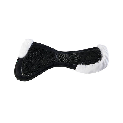 Acavallo - Underlag, memory foam, close contact, cut-out kunstigt lammeskind, gel grip, flat