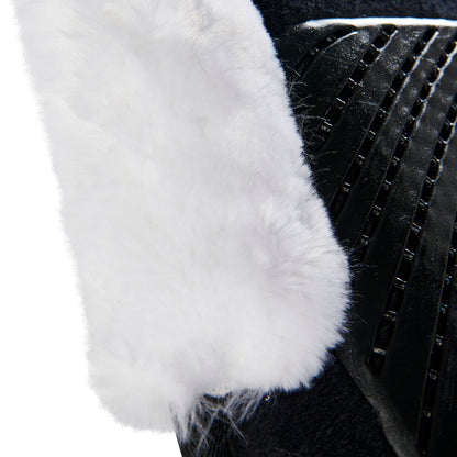 Acavallo - Underlag, memory foam, close contact, cut-out kunstigt lammeskind, gel grip, flat