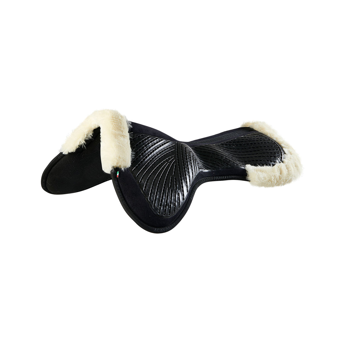 Acavallo - Underlag, memory foam, close contact, cut-out kunstigt lammeskind, gel grip, flat