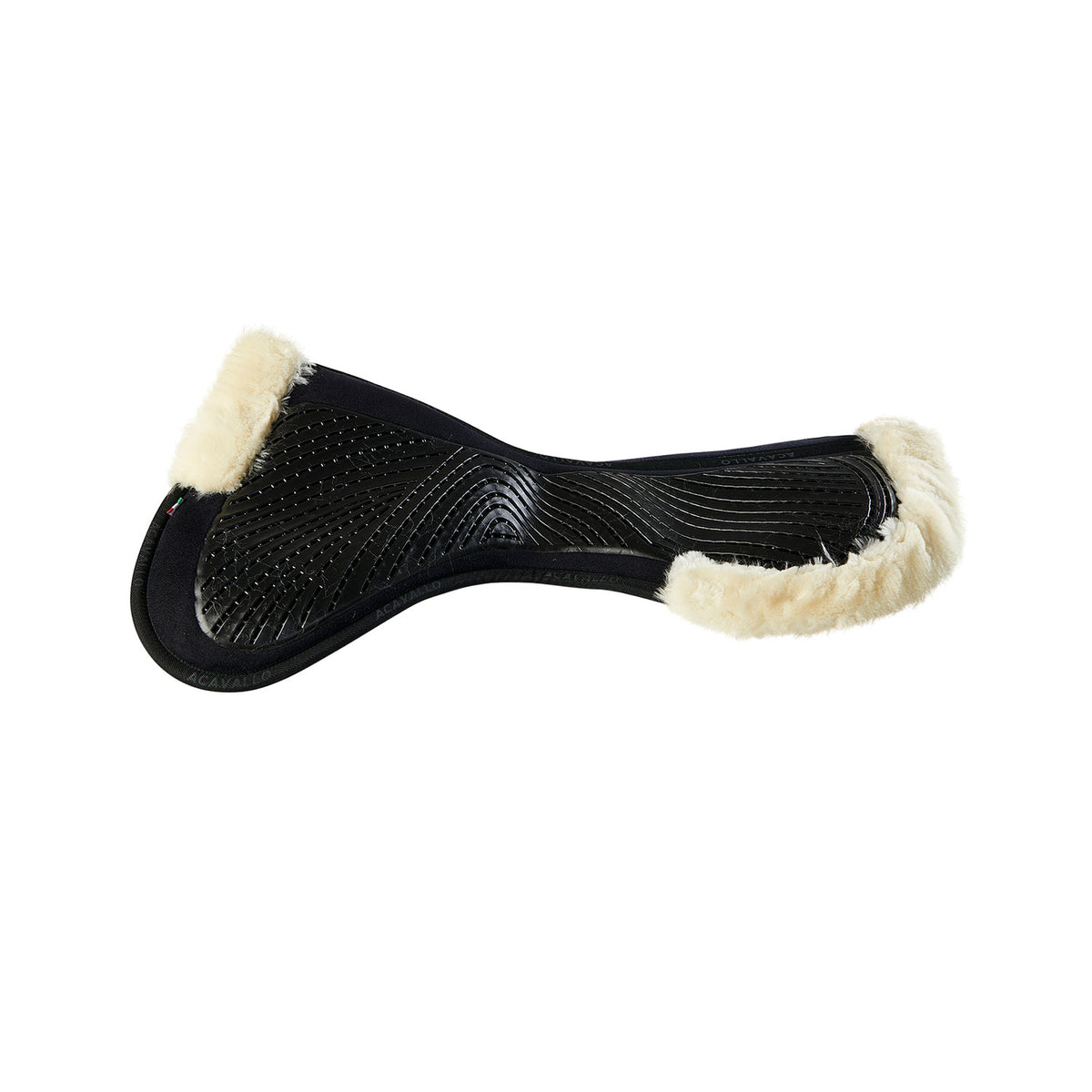 Acavallo - Underlag, memory foam, close contact, cut-out kunstigt lammeskind, gel grip, flat