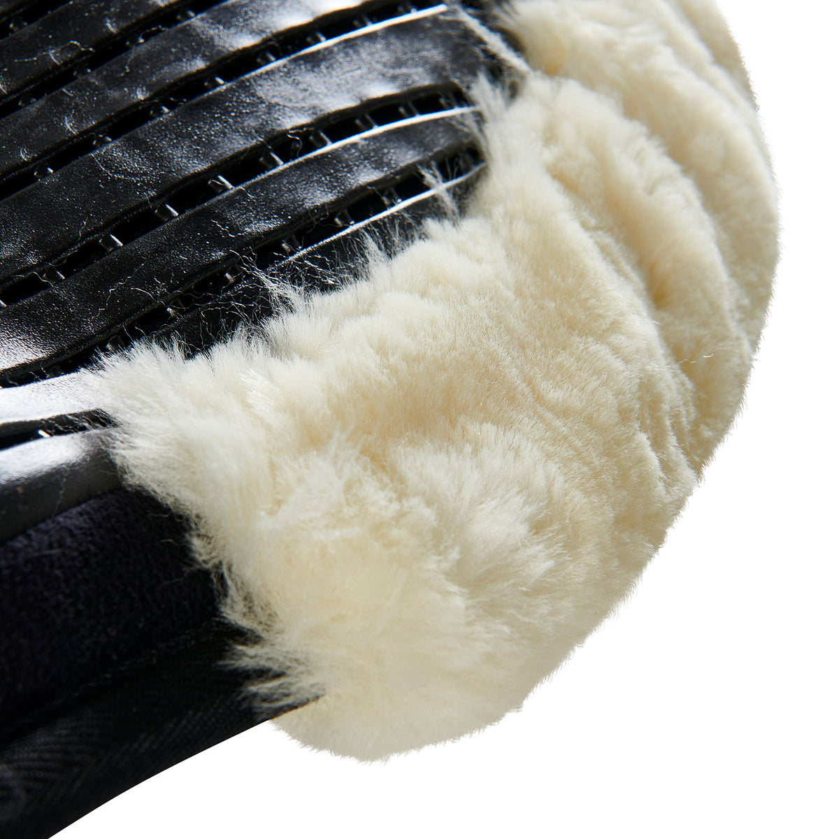 Acavallo - Underlag, memory foam, close contact, cut-out kunstigt lammeskind, gel grip, flat