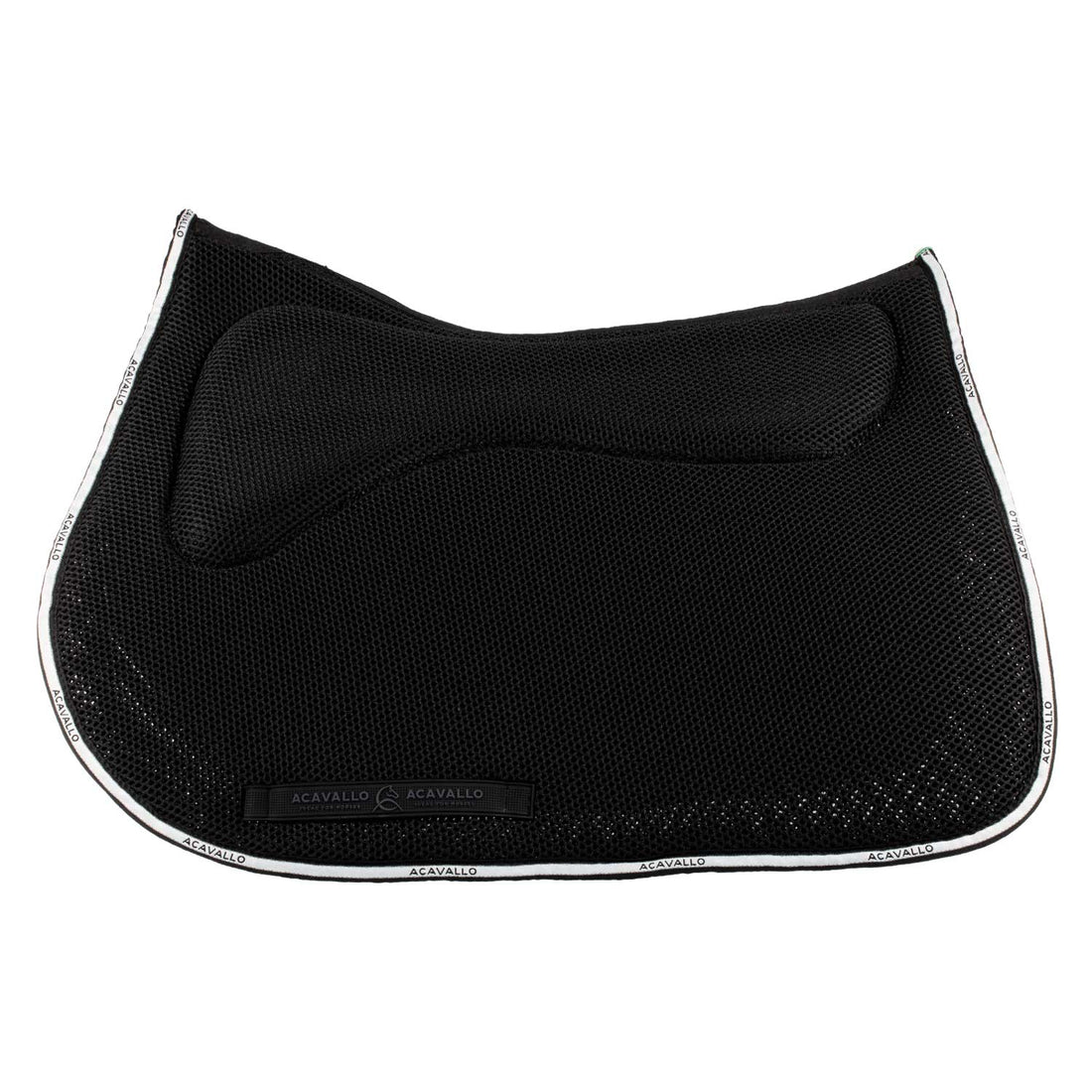 Acavallo - Sadelunderlag, spring, memory foam, 3D spacer