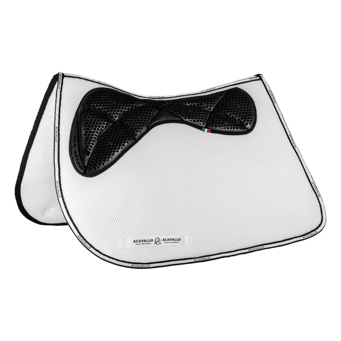 Acavallo - Sadelunderlag, spring, memory foam, 3D spacer, gel grip