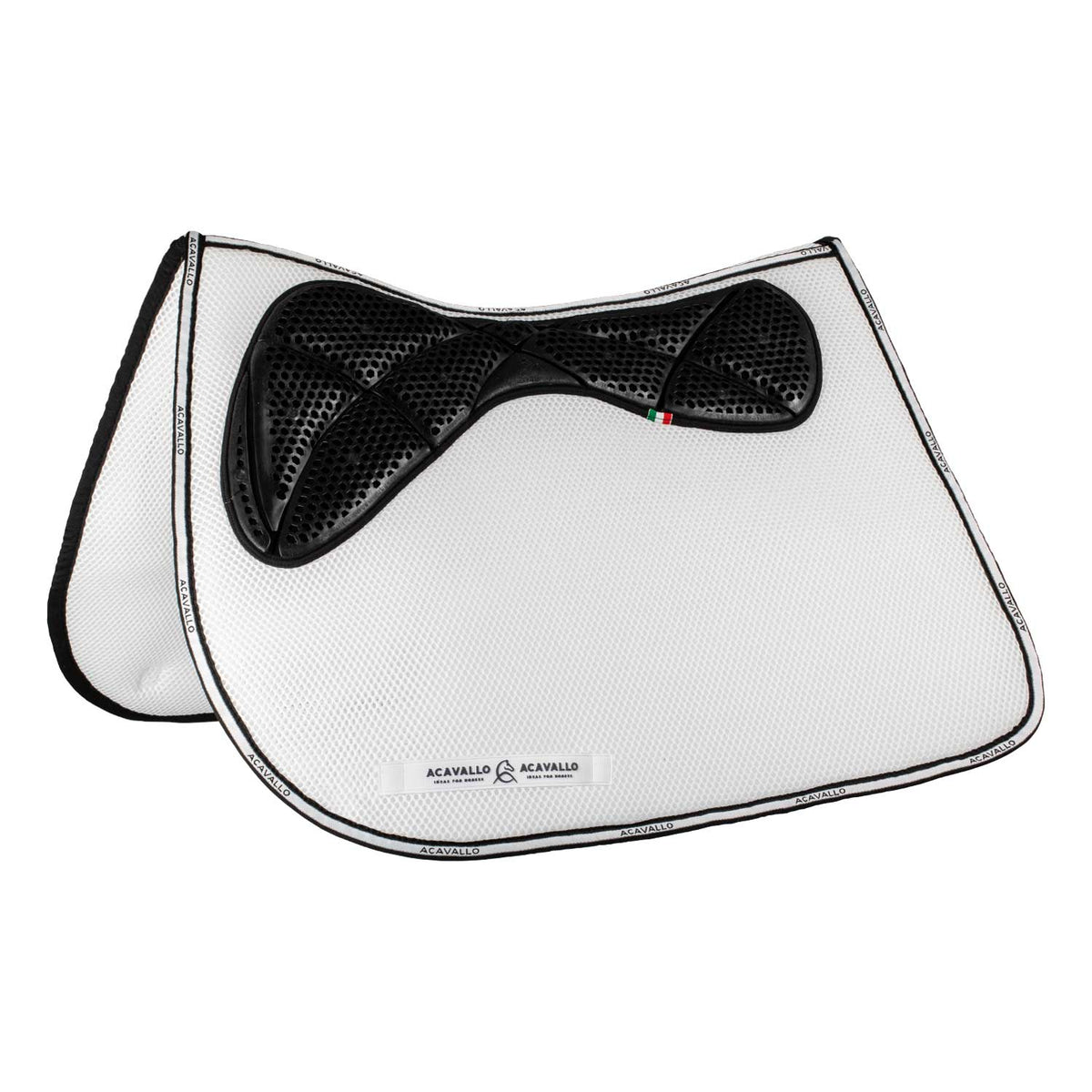 Acavallo - Sadelunderlag, spring, memory foam, 3D spacer, gel grip