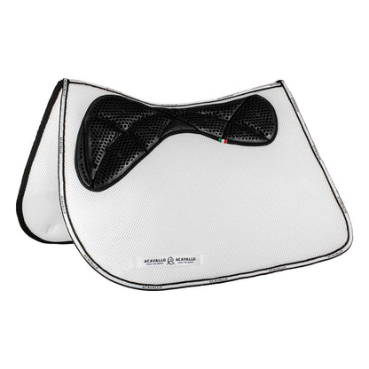 Acavallo - Sadelunderlag, spring, memory foam, 3D spacer, gel grip
