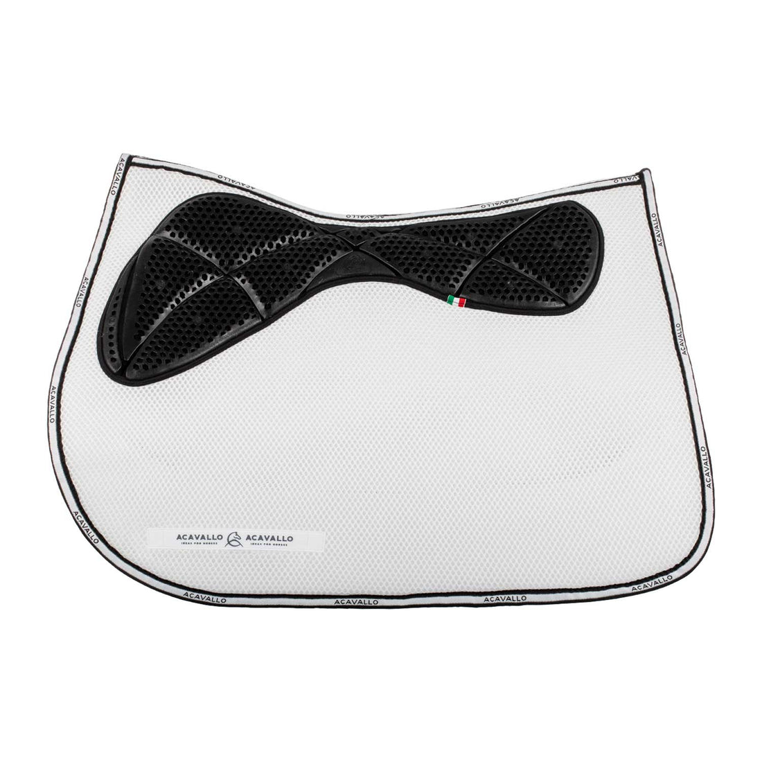 Acavallo - Sadelunderlag, spring, memory foam, 3D spacer, gel grip