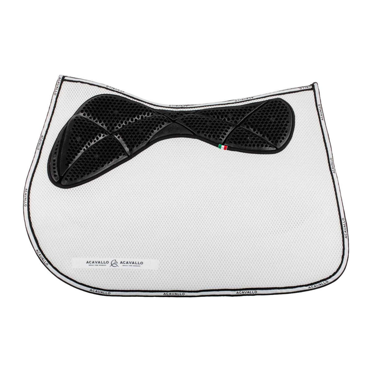 Acavallo - Sadelunderlag, spring, memory foam, 3D spacer, gel grip