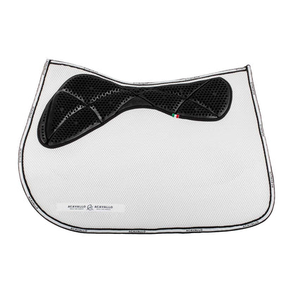 Acavallo - Sadelunderlag, spring, memory foam, 3D spacer, gel grip
